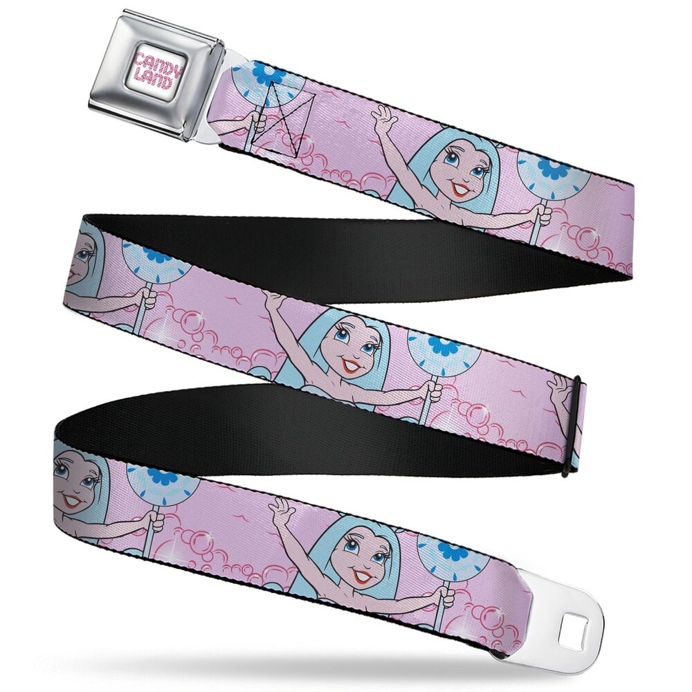 2465 Hasbro Belt, Seatbelt Buckle Belt, Candy Land Queen Frostine Pose